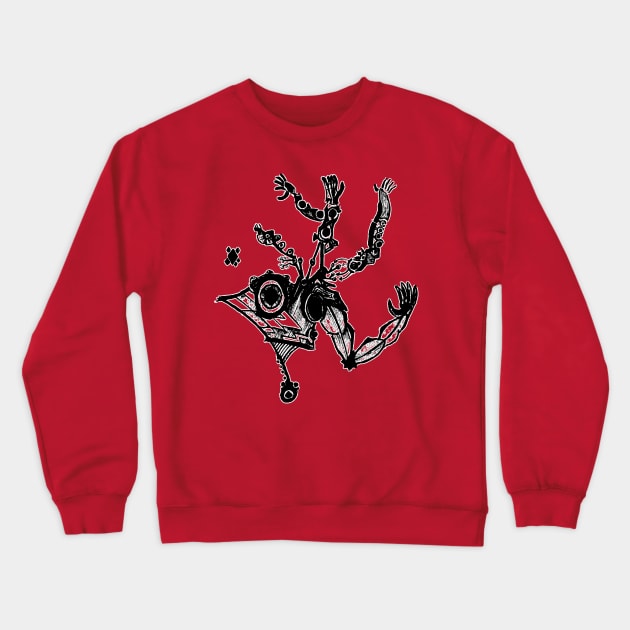 q68 : exoskeleton, dread-armed Crewneck Sweatshirt by dy9wah